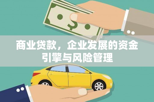 凉山商业贷款，企业发展的资金引擎与风险管理
