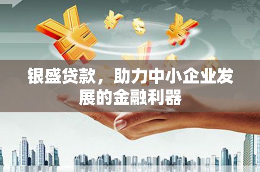 隆尧银盛贷款，助力中小企业发展的金融利器