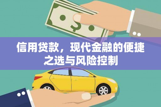 当涂信用贷款，现代金融的便捷之选与风险控制