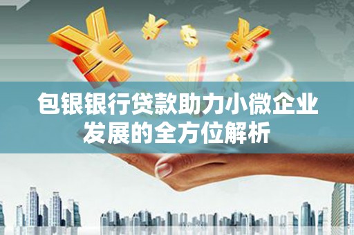 新建包银银行贷款助力小微企业发展的全方位解析