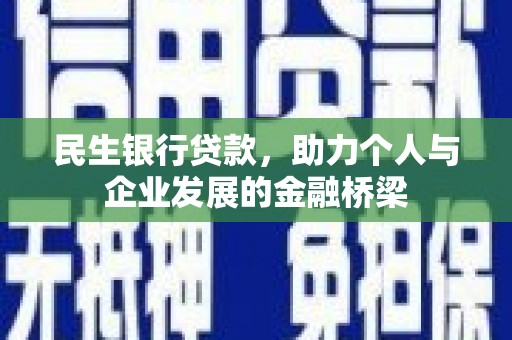 嘉黎民生银行贷款，助力个人与企业发展的金融桥梁