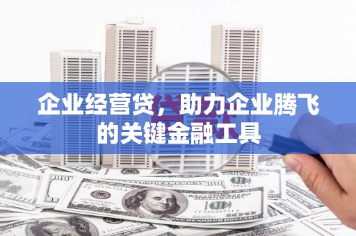 南投企业经营贷，助力企业腾飞的关键金融工具