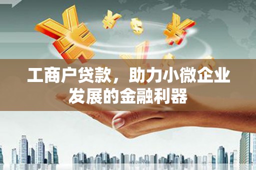 溆浦工商户贷款，助力小微企业发展的金融利器