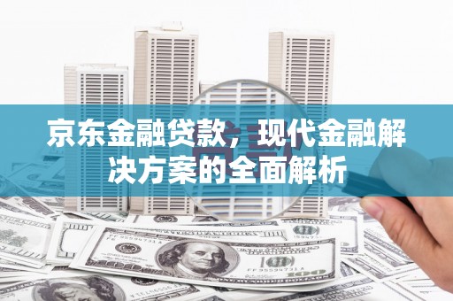 张店京东金融贷款，现代金融解决方案的全面解析