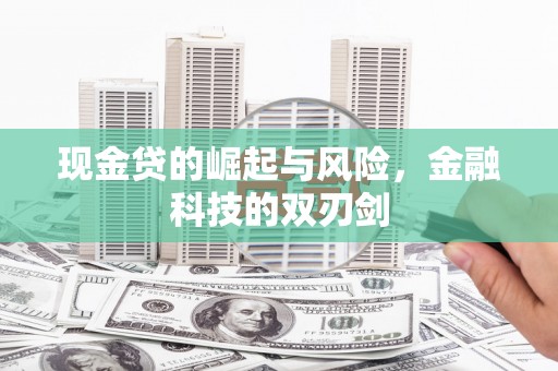金宁现金贷的崛起与风险，金融科技的双刃剑