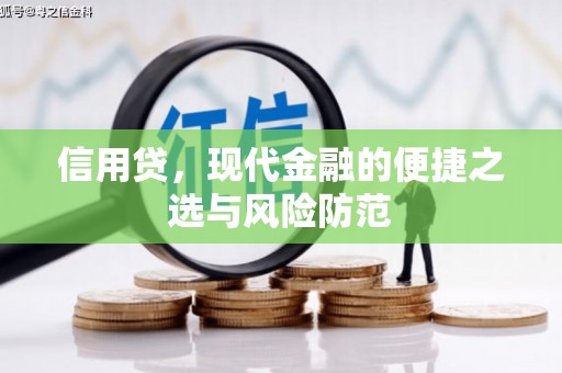 三芝信用贷，现代金融的便捷之选与风险防范