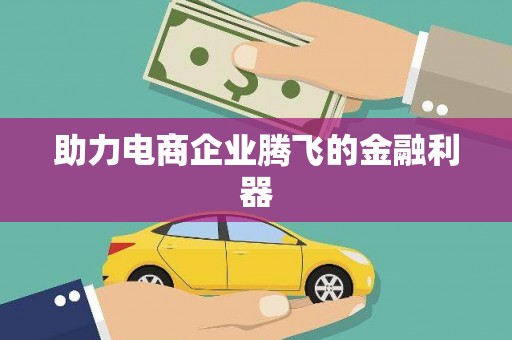 万峦助力电商企业腾飞的金融利器