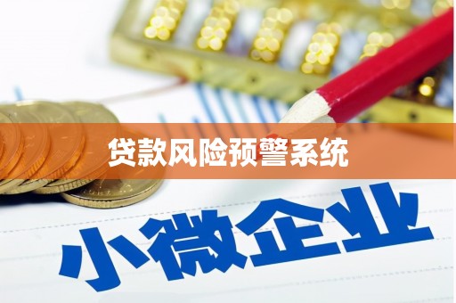 金溪贷款风险预警系统